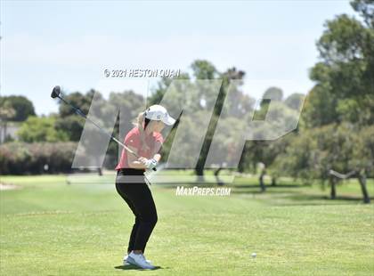 Thumbnail 2 in CIF-SS Girls D1 Team Golf Finals 1/2 photogallery.
