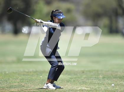 Thumbnail 3 in CIF-SS Girls D1 Team Golf Finals 1/2 photogallery.