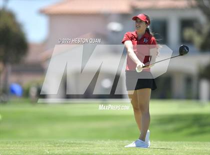 Thumbnail 1 in CIF-SS Girls D1 Team Golf Finals 1/2 photogallery.