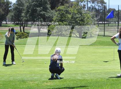 Thumbnail 1 in CIF-SS Girls D1 Team Golf Finals 1/2 photogallery.