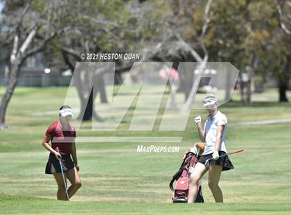 Thumbnail 2 in CIF-SS Girls D1 Team Golf Finals 1/2 photogallery.