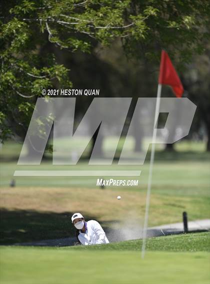 Thumbnail 2 in CIF-SS Girls D1 Team Golf Finals 1/2 photogallery.