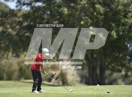 Thumbnail 2 in CIF-SS Girls D1 Team Golf Finals 1/2 photogallery.