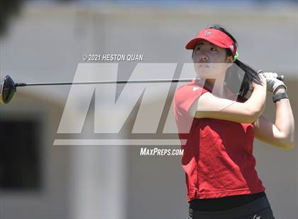 Thumbnail 2 in CIF-SS Girls D1 Team Golf Finals 1/2 photogallery.