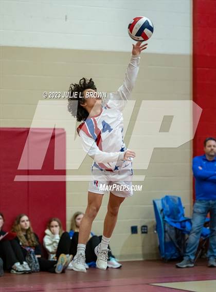 Thumbnail 3 in Roncalli vs Westfield (Fishers March Madness Tourney Rd 1) photogallery.