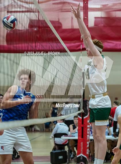 Thumbnail 2 in Roncalli vs Westfield (Fishers March Madness Tourney Rd 1) photogallery.