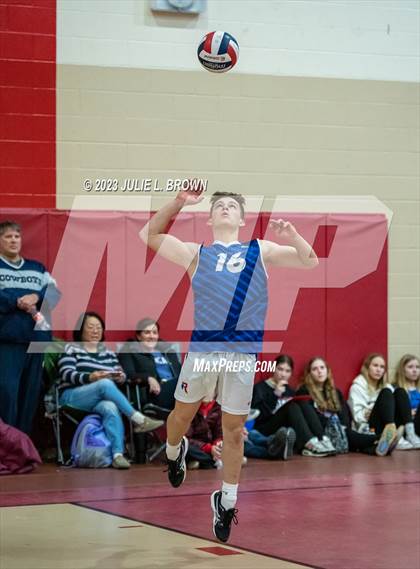 Thumbnail 1 in Roncalli vs Westfield (Fishers March Madness Tourney Rd 1) photogallery.
