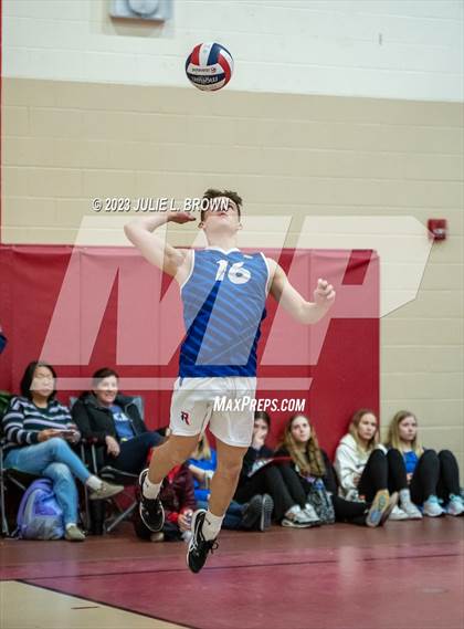 Thumbnail 1 in Roncalli vs Westfield (Fishers March Madness Tourney Rd 1) photogallery.