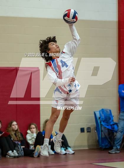 Thumbnail 2 in Roncalli vs Westfield (Fishers March Madness Tourney Rd 1) photogallery.