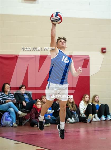Thumbnail 2 in Roncalli vs Westfield (Fishers March Madness Tourney Rd 1) photogallery.