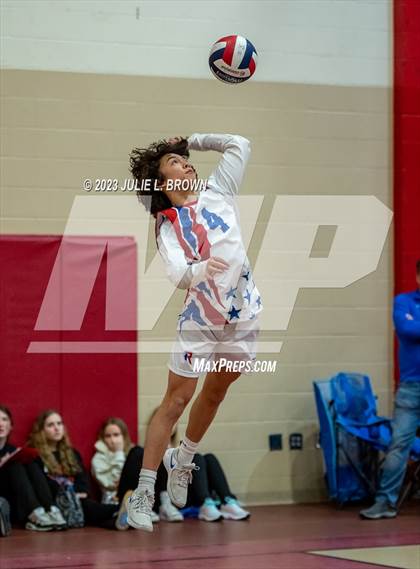 Thumbnail 1 in Roncalli vs Westfield (Fishers March Madness Tourney Rd 1) photogallery.