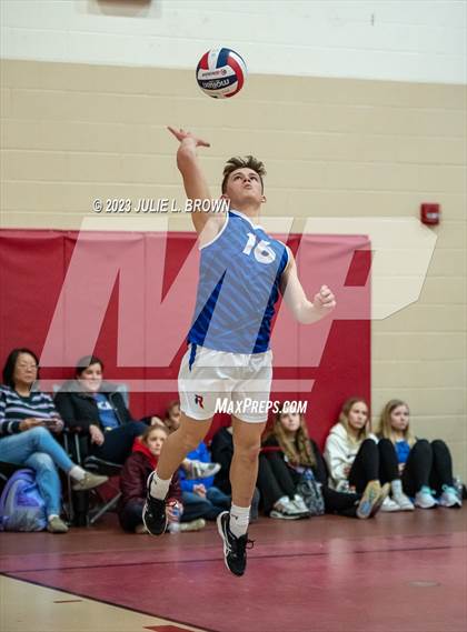 Thumbnail 1 in Roncalli vs Westfield (Fishers March Madness Tourney Rd 1) photogallery.