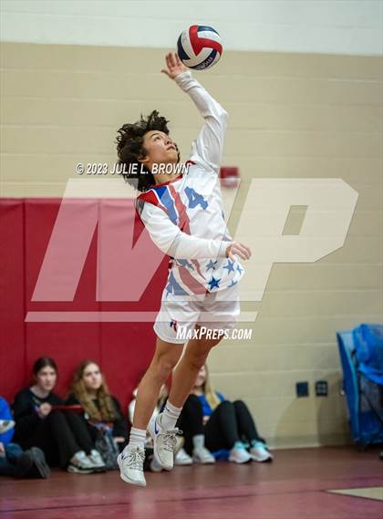 Thumbnail 3 in Roncalli vs Westfield (Fishers March Madness Tourney Rd 1) photogallery.