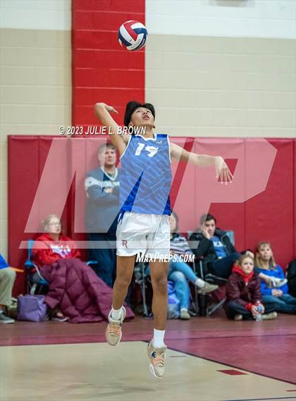 Thumbnail 3 in Roncalli vs Westfield (Fishers March Madness Tourney Rd 1) photogallery.