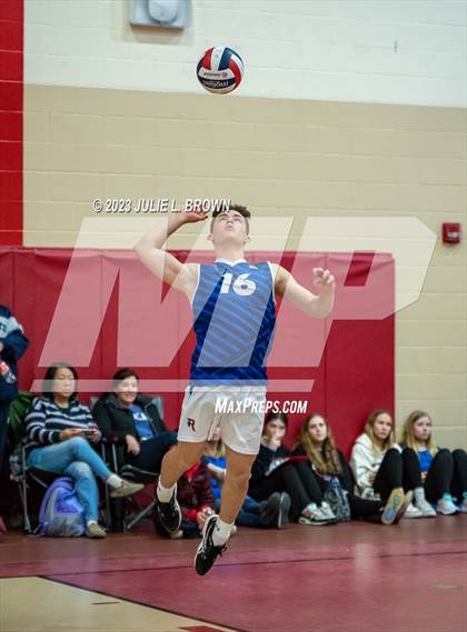 Thumbnail 3 in Roncalli vs Westfield (Fishers March Madness Tourney Rd 1) photogallery.