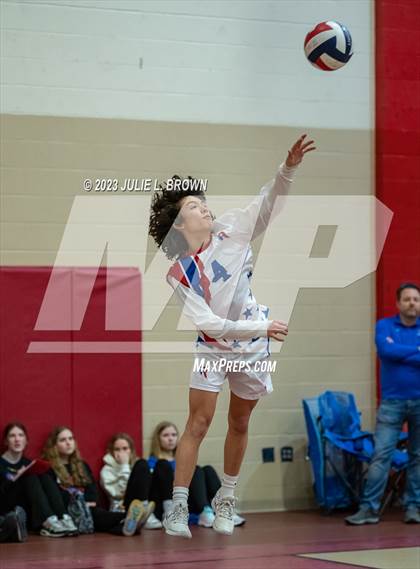 Thumbnail 1 in Roncalli vs Westfield (Fishers March Madness Tourney Rd 1) photogallery.
