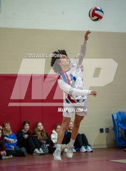 Thumbnail 2 in Roncalli vs Westfield (Fishers March Madness Tourney Rd 1) photogallery.