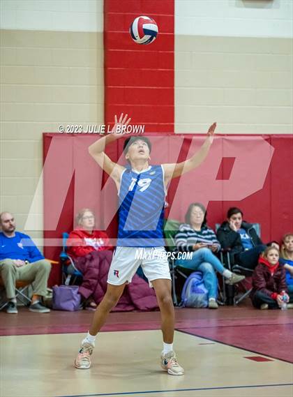 Thumbnail 1 in Roncalli vs Westfield (Fishers March Madness Tourney Rd 1) photogallery.
