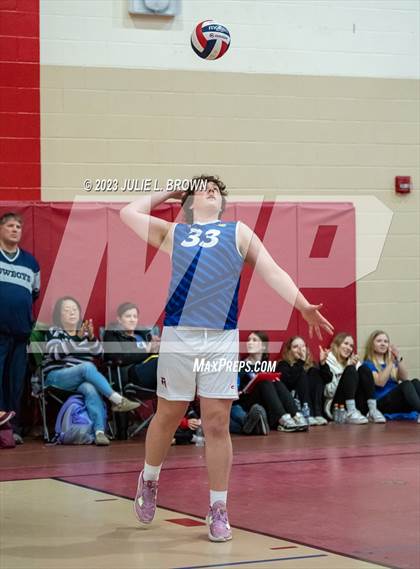 Thumbnail 2 in Roncalli vs Westfield (Fishers March Madness Tourney Rd 1) photogallery.
