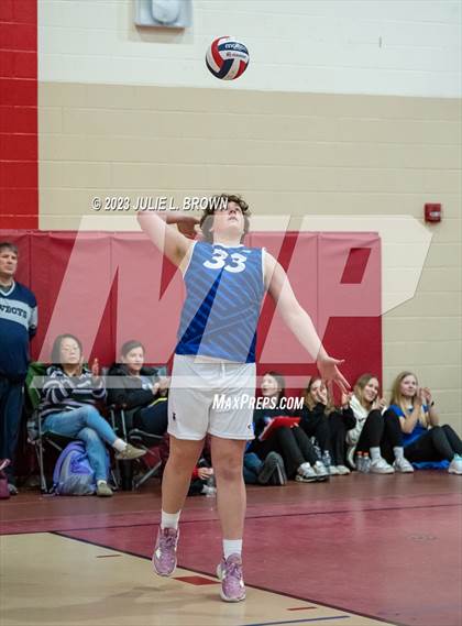 Thumbnail 3 in Roncalli vs Westfield (Fishers March Madness Tourney Rd 1) photogallery.