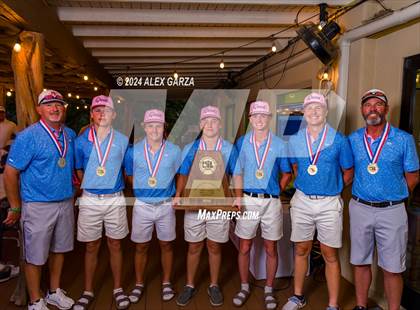 Thumbnail 2 in UIL 1A Boys Golf Awards photogallery.