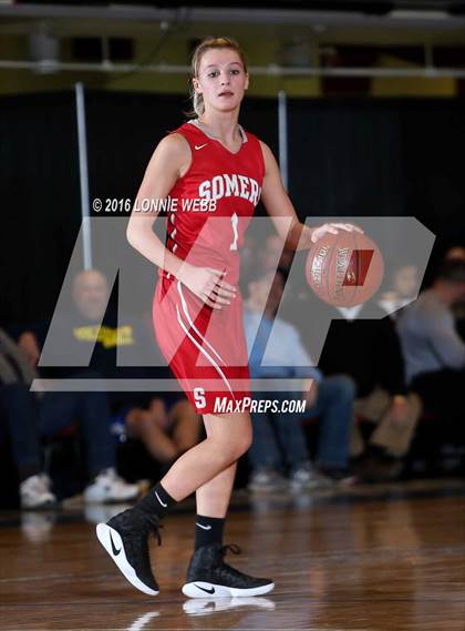 Thumbnail 2 in Monroe-Woodbury vs Somers (Slam Dunk Tourney) photogallery.