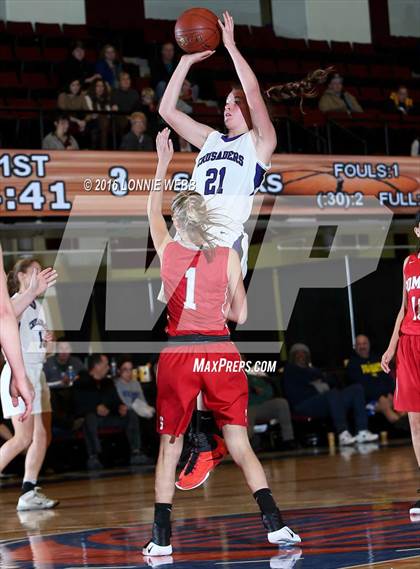 Thumbnail 3 in Monroe-Woodbury vs Somers (Slam Dunk Tourney) photogallery.