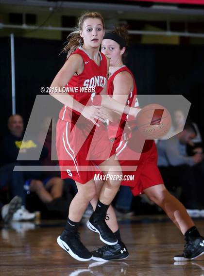 Thumbnail 3 in Monroe-Woodbury vs Somers (Slam Dunk Tourney) photogallery.