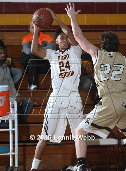 Thumbnail 2 in Clarkstown South vs Mt. Vernon (Section 1 Quarter Final) photogallery.