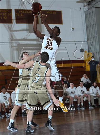 Thumbnail 3 in Clarkstown South vs Mt. Vernon (Section 1 Quarter Final) photogallery.