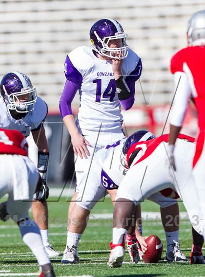 Thumbnail 1 in Gonzaga vs St. John's (WCAC Semifinal) photogallery.