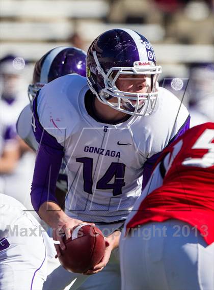 Thumbnail 2 in Gonzaga vs St. John's (WCAC Semifinal) photogallery.