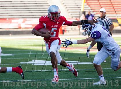 Thumbnail 2 in Gonzaga vs St. John's (WCAC Semifinal) photogallery.