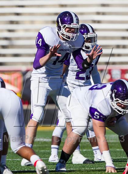 Thumbnail 2 in Gonzaga vs St. John's (WCAC Semifinal) photogallery.