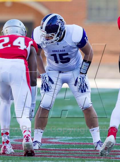 Thumbnail 2 in Gonzaga vs St. John's (WCAC Semifinal) photogallery.