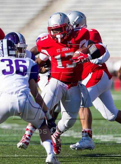 Thumbnail 3 in Gonzaga vs St. John's (WCAC Semifinal) photogallery.