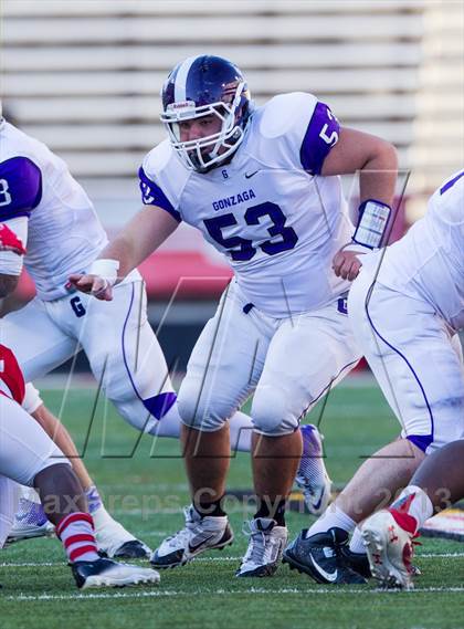 Thumbnail 3 in Gonzaga vs St. John's (WCAC Semifinal) photogallery.
