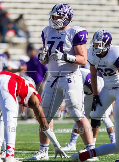 Thumbnail 3 in Gonzaga vs St. John's (WCAC Semifinal) photogallery.