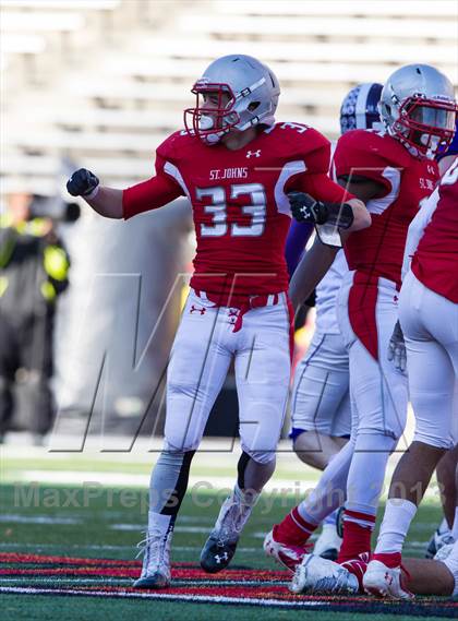 Thumbnail 3 in Gonzaga vs St. John's (WCAC Semifinal) photogallery.