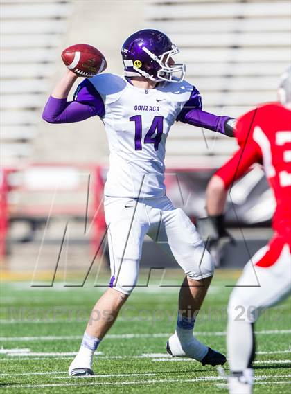 Thumbnail 1 in Gonzaga vs St. John's (WCAC Semifinal) photogallery.