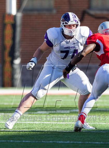 Thumbnail 1 in Gonzaga vs St. John's (WCAC Semifinal) photogallery.