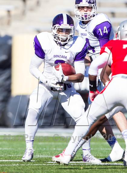 Thumbnail 1 in Gonzaga vs St. John's (WCAC Semifinal) photogallery.