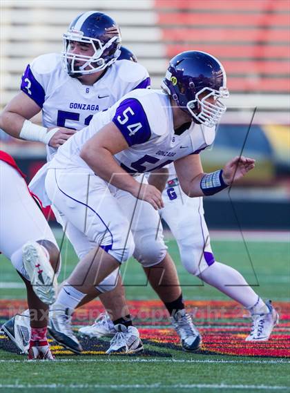 Thumbnail 2 in Gonzaga vs St. John's (WCAC Semifinal) photogallery.