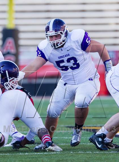 Thumbnail 1 in Gonzaga vs St. John's (WCAC Semifinal) photogallery.