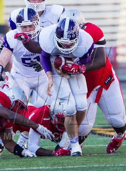 Thumbnail 2 in Gonzaga vs St. John's (WCAC Semifinal) photogallery.