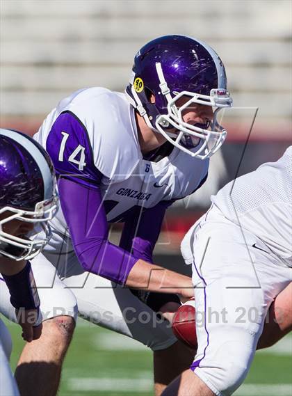 Thumbnail 1 in Gonzaga vs St. John's (WCAC Semifinal) photogallery.