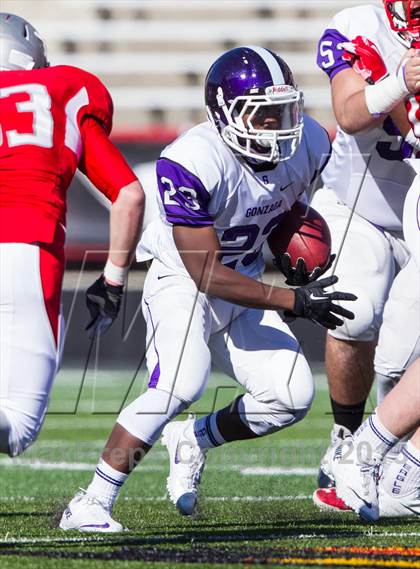 Thumbnail 1 in Gonzaga vs St. John's (WCAC Semifinal) photogallery.