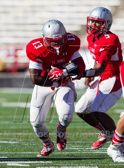Thumbnail 2 in Gonzaga vs St. John's (WCAC Semifinal) photogallery.
