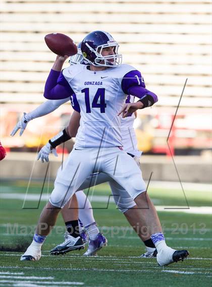 Thumbnail 2 in Gonzaga vs St. John's (WCAC Semifinal) photogallery.