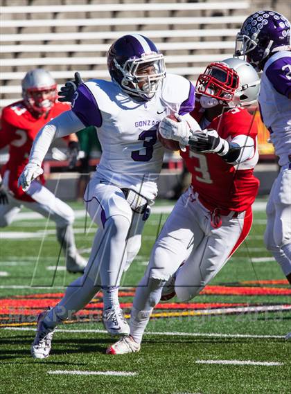 Thumbnail 2 in Gonzaga vs St. John's (WCAC Semifinal) photogallery.